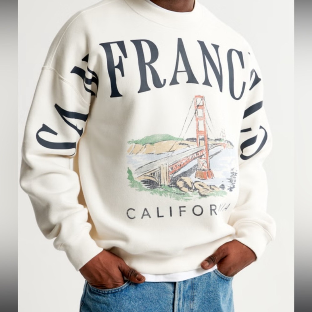 Abercrombie and Fitch San Francisco sweatshirt